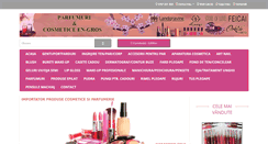 Desktop Screenshot of cosmeticeengros.com