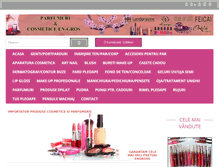 Tablet Screenshot of cosmeticeengros.com